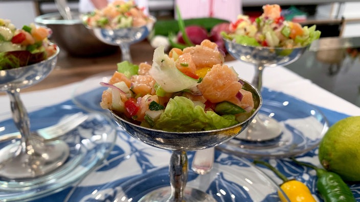 Cevice vom Lachs