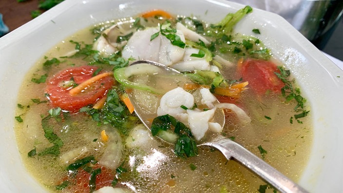Mediterrane Fischsuppe