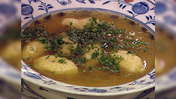 Grießklößchensuppe