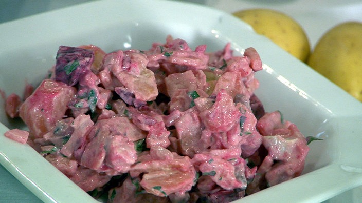 Kartoffelsalat mit Hering