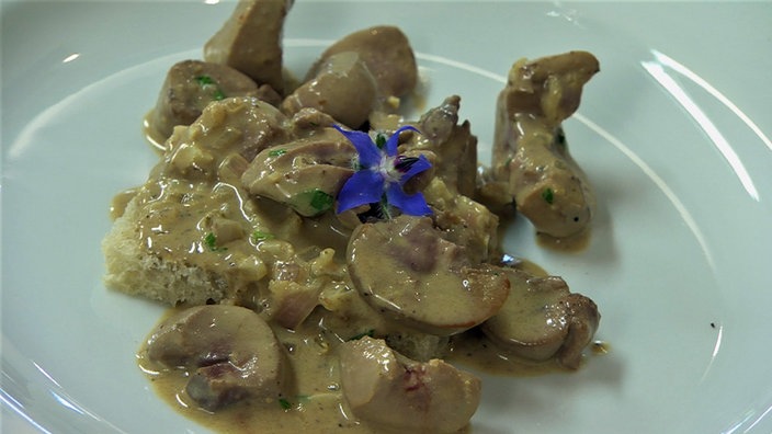 Kalbsnieren in Senfsauce