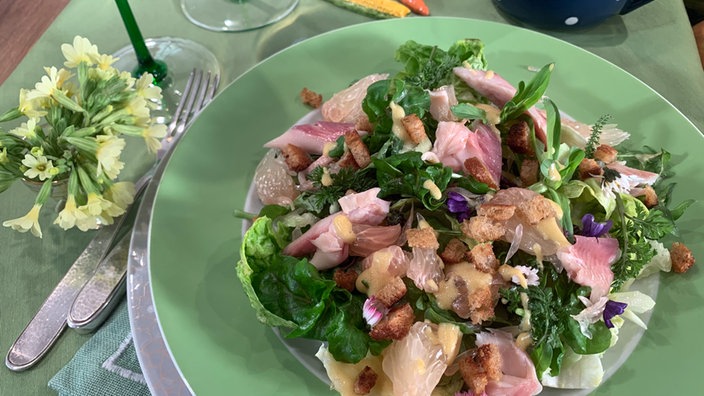 Wildkräutersalat