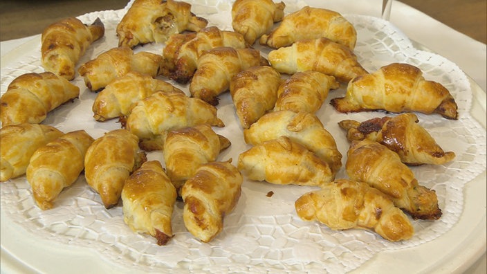 Schinken-Käse-Hörnchen