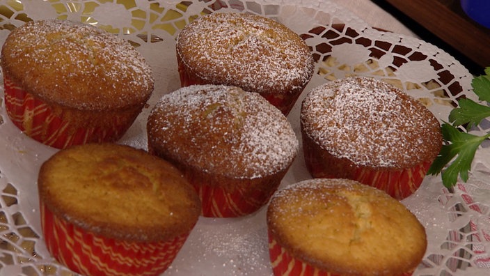 Mandel-Muffins mit Zitronenduft