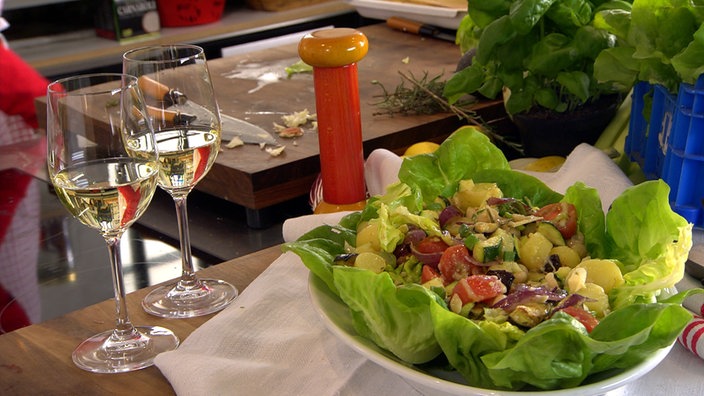 Kopfsalat à la Mediterranee