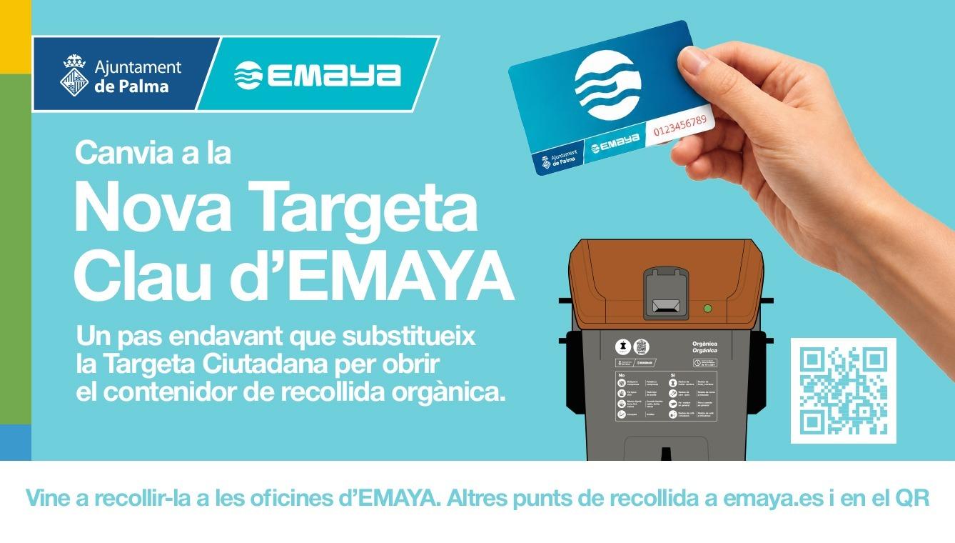 „Tarjeta Llave“ voor de bioafvalcontainers „Tarjeta Llave“ voor de bioafvalcontainers